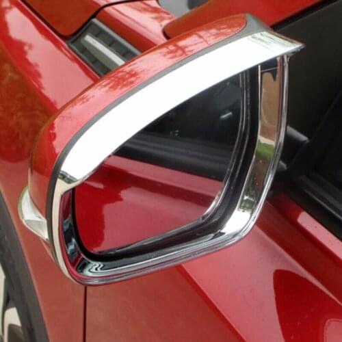 BBQ@FUKA Review Car Door Side Rear View Wing Mirror Rain Visor Board Snow Guard Weather Shield Cover Trim For Suzuki Vitara 2016