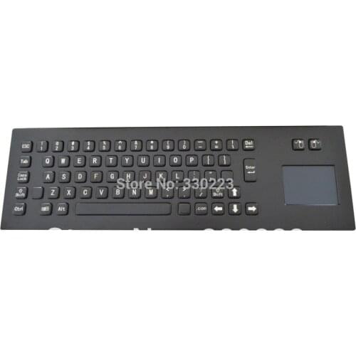 Black Metal touchpad keyboards Touch Keypad Metal Keypad with Waterproof medical keyboard