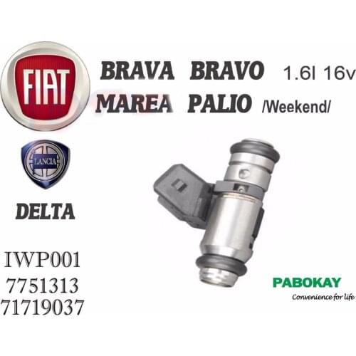 FOR FIAT Bravo Brava Marea Palio LANCIA Delta Petrol Fuel Injector IWP001 14622 FJ1072112B1 75112001 FJ10721 214310000110