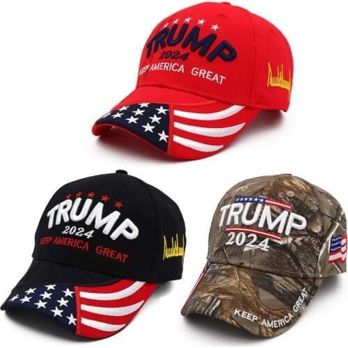 Donald Trump Hat Baseball Cap Adjustable Snap-backs Cotton Sports Hat Outdoor Summer Streetwear Caps Hats