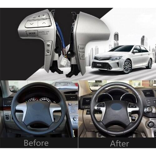 Bluetooth Steering Wheel Audio Control Button Switch 84250-06160 For Toyota Camry Corolla Hilux Vigo Highlander Innova