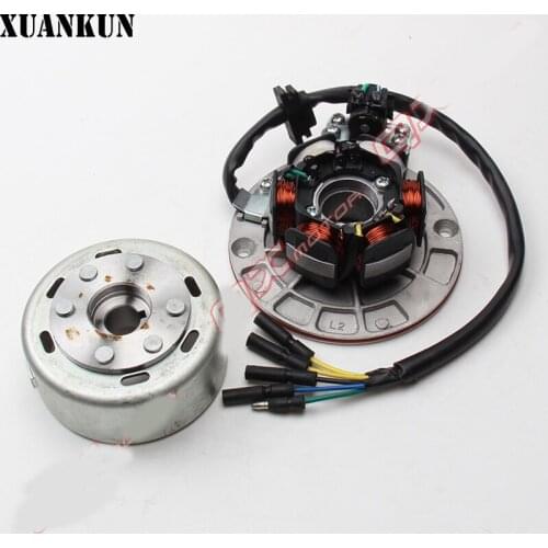 XUANKUN 150 / 160cc Engine Modified Rare Earth Motor Lighting Coil Magnetic Motor Assembly