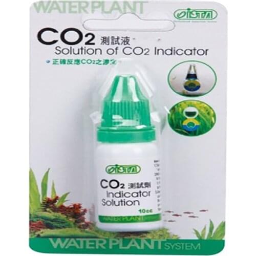 ISTA Glass Aquarium CO2 Test Kit Solution of CO2 Indicator for Water Plants and 10ml Test Liquid for Water Quality Control