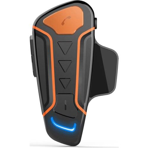 New 1000m Bluetooth Walkie Talkie Motorcycle Helmet Bluetooth Wireless Walkie Talkie Music FM Waterproof Headset