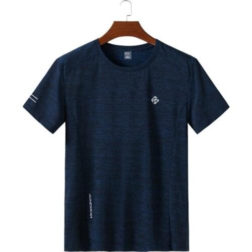 New 2020 Man o-neck Tops Summer Casual Solid Regular T-Shirts Large Size M-5XL 6XL 7XL 8XL Short Sleeves Fashion Tops Black