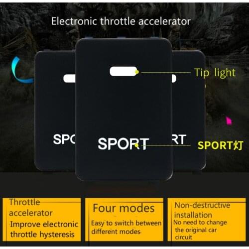 One key response of footpedal StrongBooster Car throttle controller pedal commander for REIZ,PRADO,FJ,HUILX,HAICE,Tacoma,LNNOVA