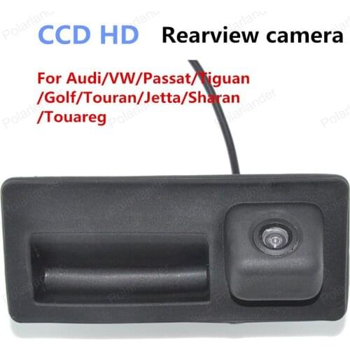 Wholesale CCD HD Backup Car Rearview camera For Audi/VW/Passat/Tiguan/Golf/Touran/Jetta/Sharan/Touareg Waterproof