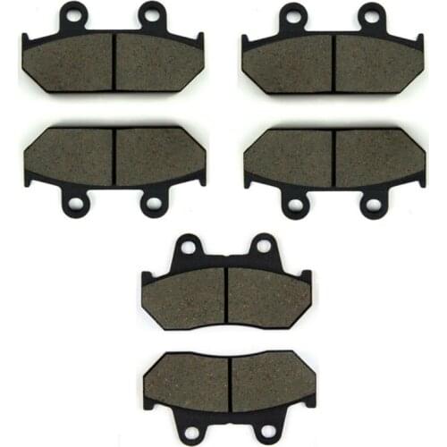SOMMET Motorcycle Front + Rear Brake Pads Disks for Honda GL 1500 Goldwing (J/K/L/SE) (All models) (88-00) GL1500 LT124-124-69