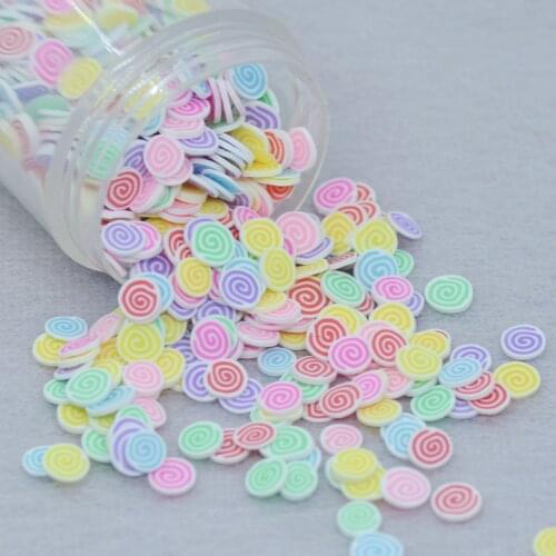 Polymer Clay Candy Simulation Food Sprinkles For Decorations Dollhouse Miniatures Shaker Card Slime Fillers
