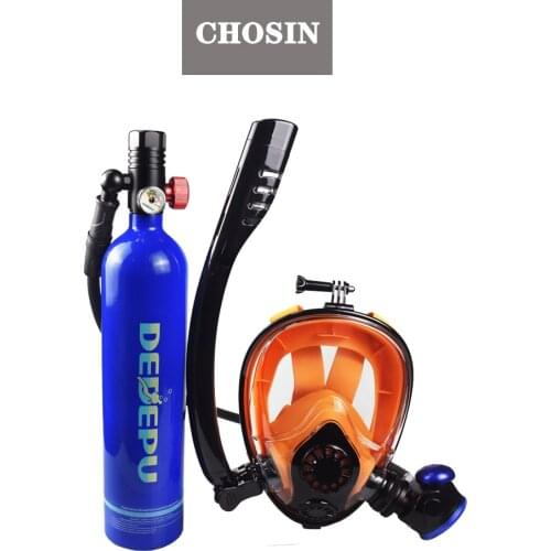 Professional diving mask, respirator, waterproof mask, portable diving oxygen cylinder, portable scuba breathing