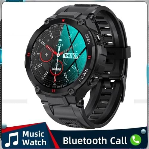 2021 Luxury Smart Watch Men Sport Fitness Bluetooth Call Multifunction Music Control Alarm Clock Reminder Smartwatch For Phone
