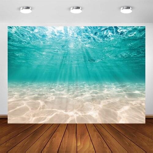 Yeele Summer Seabed Beam Blue Water Ripple Photocall Photography Backdrop Personalized Photographic Backgrounds For Photo Studio