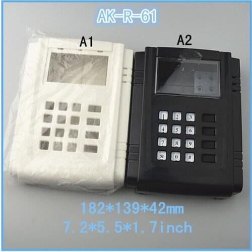1 piece, plastic door entrance enclosure with key bottom 182*139*42mm7.2*5.5*1.7inch plastic enclosure for electronics