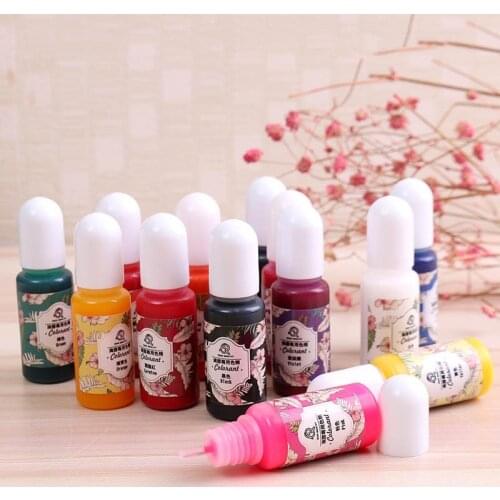 UV Resin Glue Pigment Color Liquid Coloring Dye For DIY Jewelry Making Crafts Home PAK55