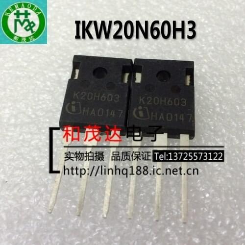 4PCS/ IKW20N60H3 K20H603 TO-247 600V 20A TO247