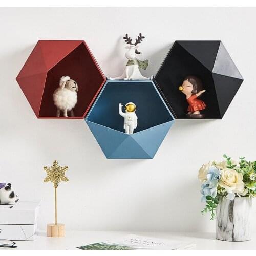 Decorations for Home Storage Holders Wall Hanging Shelf DIY Creative Combination Bathroom Organizer Room Decoration Storage