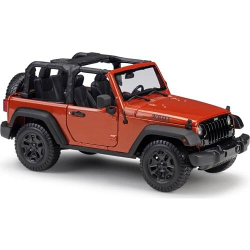 Maisto 1:18 Diecast Car JEEP Wrangler Rubicon SUV Cars 1:18 Alloy Car Metal Vehicle Collectible Models toys For Gift