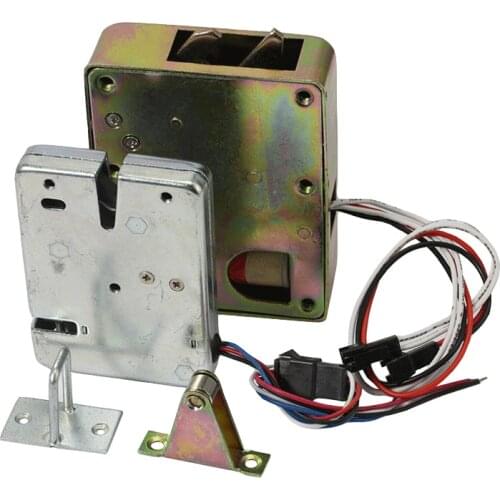 Security 12V Small Mini Electric Bolt Lock for Cabinet Office Case Furniture Vending Cabinet Locker Lock File Cabinet Lock