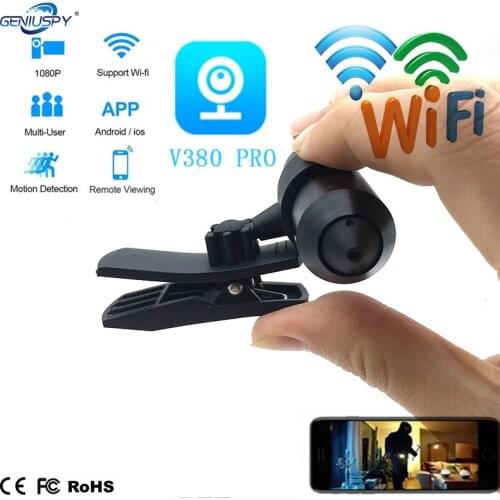5V Power CCTV Security 1080P HD Video Pin hole Wifi Bullet Camera IP Surveillance Network Audio Support P2P SD Card Slot DVR