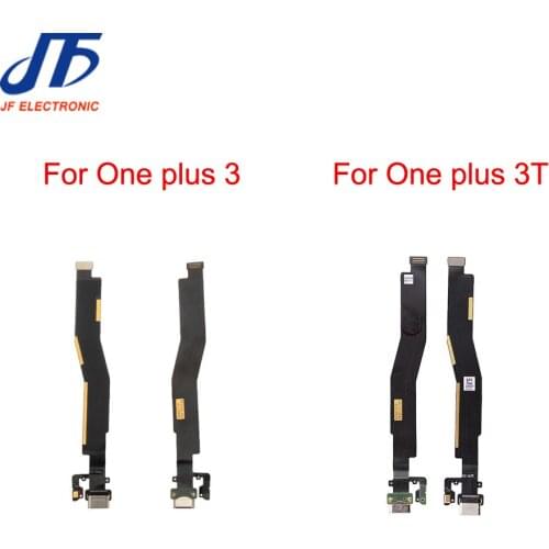 For Oneplus Three Dock Connector Charger Charging Port USB Flex Cable For One Plus 3 & 3T Replacement Part
