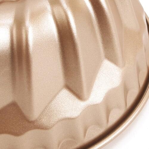 Cake Pan Non Stick Lightweight Fluted Tube Pan Cake Baking Mold 7 Inch