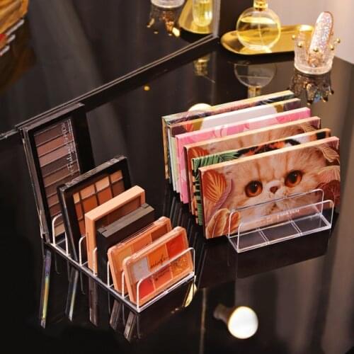 Seven Grid Eyeshadow Tray Storage Box Powder Storage Box Makeup Tool Storage Box Desktop Storage Box Makeup Storage