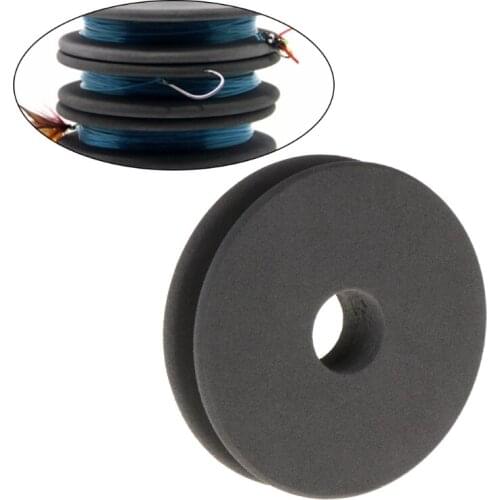 Fishing Line Winder Foam Storage Reel Winding Plate Wire Rotary Coil Leader Rig
