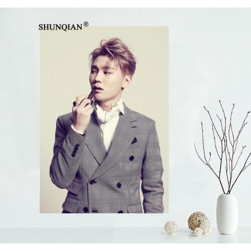 Custom Canvas Wall Decor KPOP ILHOON (BTOB) Poster Cloth Fabric Posters And Prints Home Painting 40x60cm,50x75cm,60x90cm