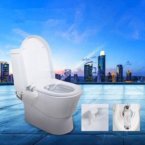 Non electric manual control Cleaning ass ABS bidet spray,women washing buttock shower bidet,portable toilet bidet enema nozzle