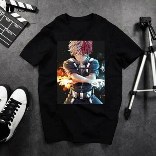 New Todoroki Bnha Classic T Shirt Unisex Tee Cotton Tee Shirt S-5Xl