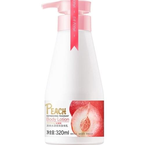 Fenyi Peach Refreshing Body Lotion 320ml Moisturizing Moisturizing Body Lotion Skin Care Products