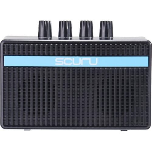 Caline S1B Portable Mini Amplifier For Guitar Bass Electric Guitar Effect Pedal USB Power Cable 3. 5mm Audio Cable