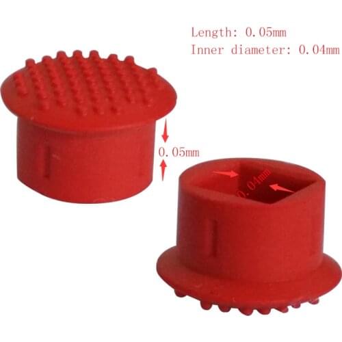 10pcs Laptop Nipple Rubber Mouse Pointer Cap for IBM Thinkpad Little TrackPoint Red Cap for Lenovo Keyboard Trackstick Guide