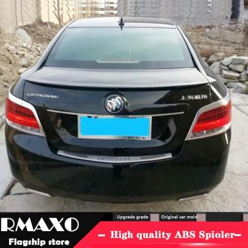 For BUICK LaCROSSE Spoiler 2009-2013 LaCROSSE Spoiler ABS Material Car Rear Wing Color Rear Spoiler