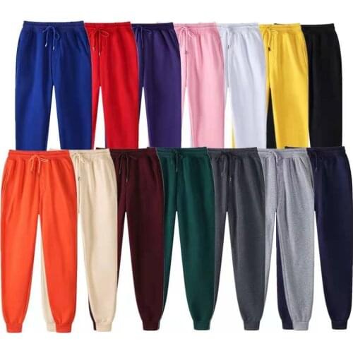 New Ms Joggers Brand Woman Trousers Casual Pants Sweatpants Jogger 14 Color Casual Fitness Workout Running Sporting Clothing