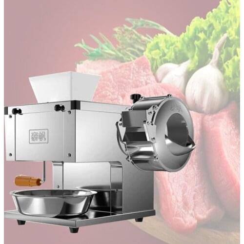 110V 220V Electric Stainless Steel Vegetable Cutter Machine For Potato Radish Meat Cutting Machine