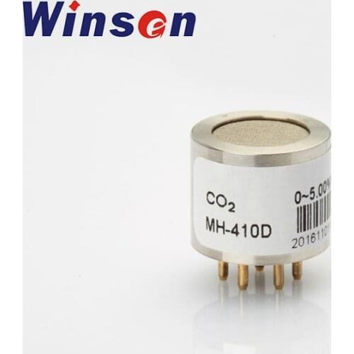2PCS Winsen MH-410D NDIR Infrared CO2 Sensor Widely Used for HVAC Refrigeration, Air Monitoring UART, Analog Voltage Signal