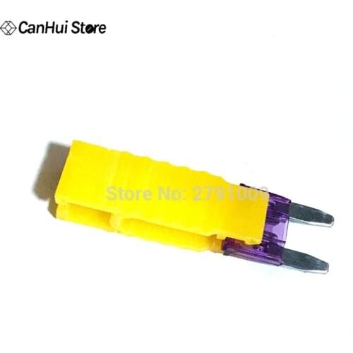 2pcs Blade Fuse Puller Car Automobile Fuse Clip Tool Extractor for Car Fuse Holder Yellow Car Fuse Extractor Small Medium Clip