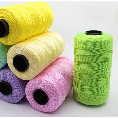 3pcs Polypropylene Strand Bag Hand-knitted Bag Insole Hat Three-layer Viscose Fiber Ice Fairy Wool Yarn Crochet Yarn Wool Yarn