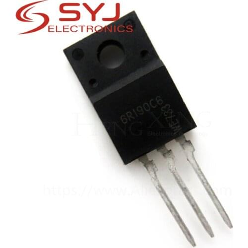 4pcs/lot 6R190C6 IPA60R190C6 TO-220F In Stock