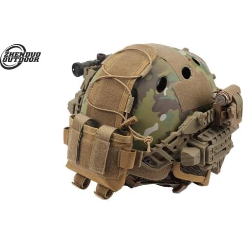 MK2 helmet battery pack tactical camouflage multi-function counterweight bag FAST helmet night vision device battery pack