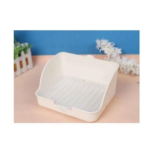 Free shipping rabbit totoro guinea pigs Dutch pig large square toilet pet toilet