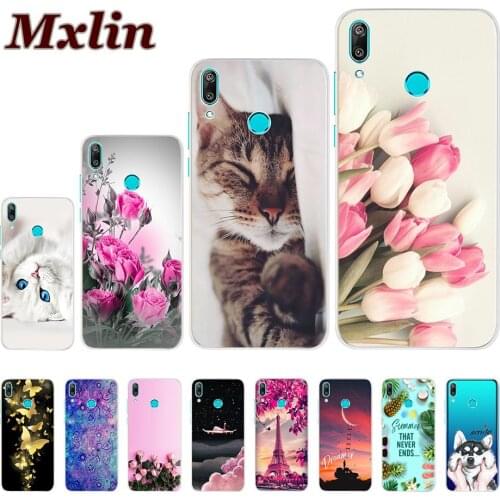 Phone Case For Huawei Y7 2019 Cover Silicon Soft TPU Fashion Painting Back Cover For Huawei Y7 Pro Y 7 Y7 Prime 2019 Case Fundas