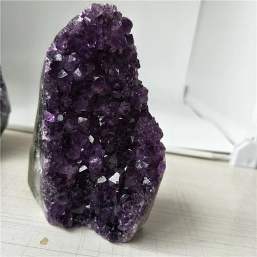 DHXS SW 1 piece amethyst geode from uruguary top quality dark purple amethyst large amethyst crystal geode cluster