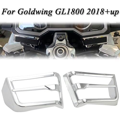 For Honda Gold Wing 1800 F6B GL1800 2018+up NEW Front Chrome Speaker Grille Motorcycle Accessories 2019 2020