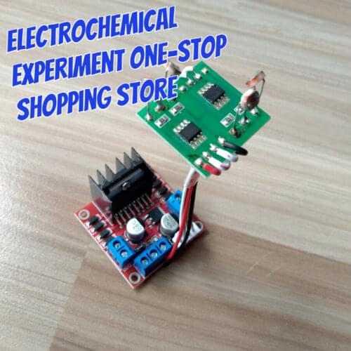 Dual Axis Solar Tracker Sensor + L298N Motor Drive board automatic tracking 12v