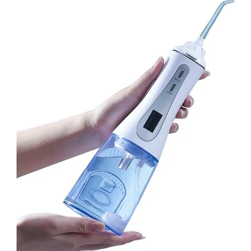 Electric Oral Irrigator 3 Mode USB Rechargeable Dental Water Flosser Family Travel Use Waterproof Water Jet Floss Teeth Cleaner