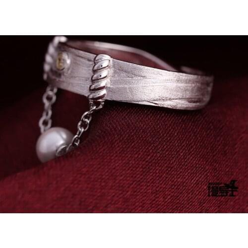 Anime Fumetsu no Anata e To Your Eternity Rings 925 Sterling Silver Finger Ring Fashion Jewelry Adjustable Unisex Cosplay Gift