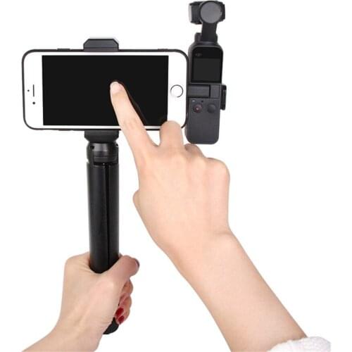 Smartphone Fixing Bracket Stand Clamp Extending Rod Tripod for DJI OSMO POCKET Gimbal Accessories