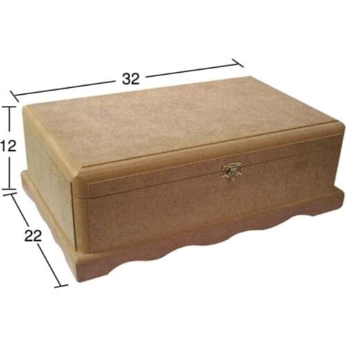 KU248 2 No Box Spring Box, Can Be Painted Wood Mdf Box